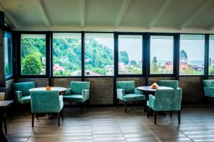 Istumisnurk majutusasutuses Orange Hotel