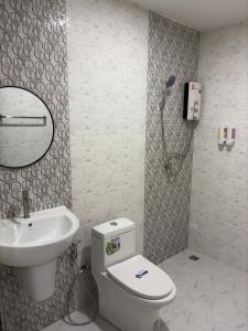 Koupelna v ubytování The Six Resort Lopburi