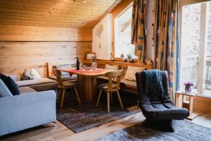 Posezení v ubytování Apart Martina