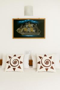 Ένα ή περισσότερα κρεβάτια σε δωμάτιο στο Villa South view Residence