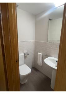 Koupelna v ubytování Baqueira-beret - apartament Solneu a pie de pistas