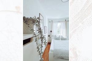 Ένα ή περισσότερα κρεβάτια σε δωμάτιο στο Käferhain, App 126 +22 φωτογραφίες