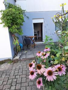 Κήπος έξω από το Ferienwohnung Aichelberg