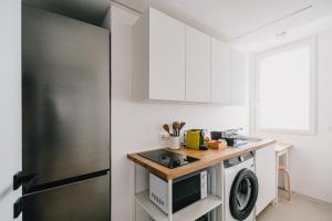 Η κουζίνα ή μικρή κουζίνα στο Le Calendule