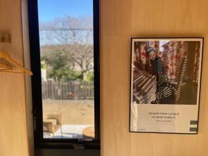 a picture on a door with a picture on it at HUCKLEBERRY GARDEN - Vacation STAY 94899v in Kujukuri