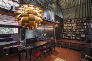 Biblioteket i feriehuset