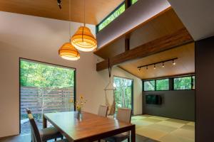 TV a/nebo společenská místnost v ubytování morinoyadori Tokian Maruyama - Vacation STAY 41373v