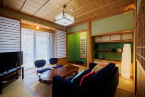 Χώρος καθιστικού στο RYO - Hot Spring Villa - Zao Sansuien Gaia Resort - Vacation STAY 54060v