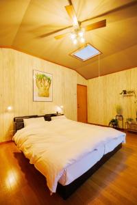 Ένα ή περισσότερα κρεβάτια σε δωμάτιο στο ZAO Forest House 843 - Zao Sansuien Gaia Resort - Vacation STAY 54057v