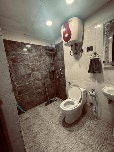 Et badeværelse på Palm stays