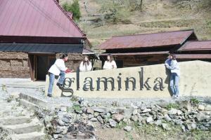 a group of people standing in front of a sign at glaminka SAYO - Handi - Vacation STAY 85065v in Sayo +5 photos