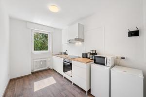 ครัวหรือมุมครัวของ Lüdenscheid Stay- Moderne Monteurzimmer