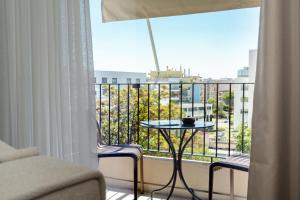 Balkón nebo terasa v ubytování Gnamma Hotel