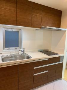 Dapur atau dapur kecil di Quayside Sakuragicho 201 - Vacation STAY 17682