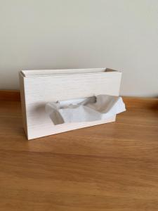 a white box sitting on top of a wooden floor at Ieka Village Kiyosasawa - Vacation STAY 33015v in Sadamitsu +3 photos