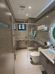 Koupelna v ubytování 開宿Casual B&B