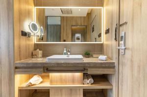 Phòng tắm tại Atour Hotel Linyi Zhongxin District