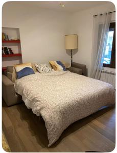 Postel nebo postele na pokoji v ubytování Casa di corte