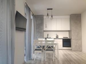 Kuchyň nebo kuchyňský kout v ubytování Belvedere Caraiman