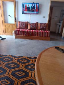 Posezení v ubytování Villa en montage
