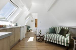 Et opholdsområde på The Old Potting Shed