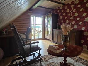 Posezení v ubytování Šliožių dvaras