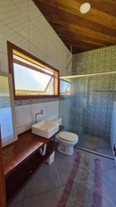 Koupelna v ubytování Casa Recanto CAEJÔ + 23 fotografií