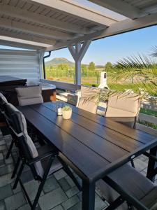 Μπαλκόνι ή βεράντα στο Tameli Delux Apartman