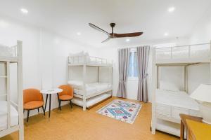 Postel nebo postele na pokoji v ubytování Palmelía Beach Resort + 34 fotografií