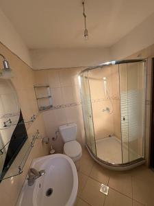 Bilik mandi di Apartament Zani