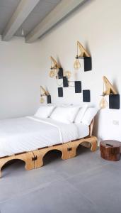 Postel nebo postele na pokoji v ubytování B&B Panevì