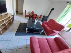Posezení v ubytování Appartement de 3 Chambres à Martigny-les-Bains
