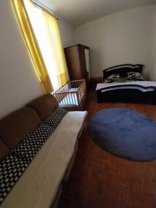 Postel nebo postele na pokoji v ubytování Appartement de 3 Chambres à Martigny-les-Bains
