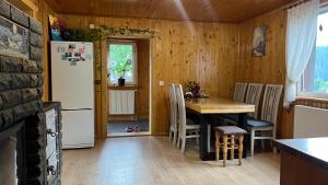 Η κουζίνα ή μικρή κουζίνα στο Beskyd Holiday