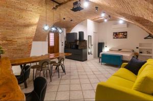 Posezení v ubytování Casa Titti + 2 fotografie