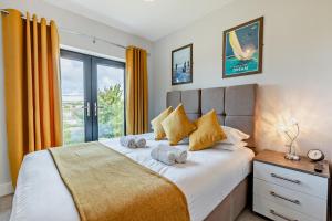 Postel nebo postele na pokoji v ubytování Kieton Sands - Croyde