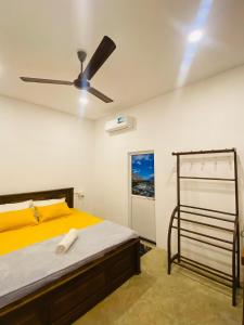 Ένα ή περισσότερα κρεβάτια σε δωμάτιο στο Dream Stay +2 φωτογραφίες