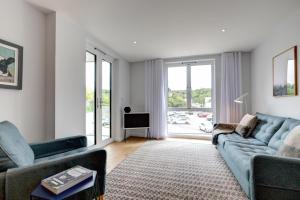 Posezení v ubytování 10 The Old Station Masters House