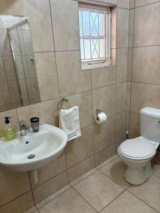 Koupelna v ubytování Rephidim Palace