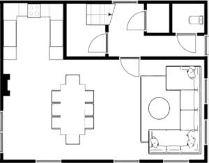 a floor plan of a house at Stunning Catena Property in Boxtel +43 photos