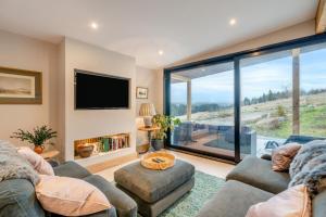 Khu vực ghế ngồi tại Fox Cottage