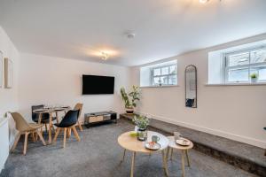 Televiisor ja/või meelelahutuskeskus majutusasutuses Hardy Hideaway