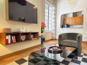 Η κουζίνα ή μικρή κουζίνα στο VitraNova – Face à la cathédrale de Chartres