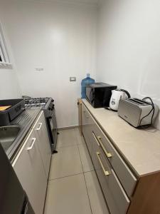 Η κουζίνα ή μικρή κουζίνα στο Mini Departamento