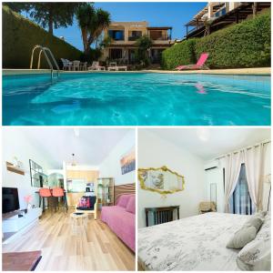 Πισίνα στο ή κοντά στο Ibiscus Apt with Pool, walk to beach, Harbour,Kato Paphos