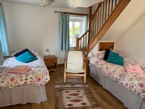 Ένα ή περισσότερα κρεβάτια σε δωμάτιο στο Winkston Holiday Accommodation Peebles