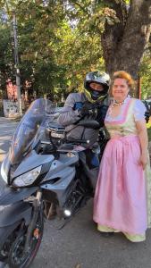 Tetamu yang menginap di Pensiunea Buon Gusto Sibiu-motorcyle friendly,city center