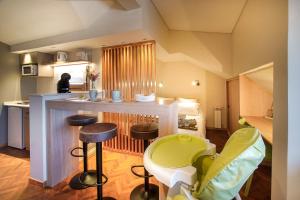 Кухня или мини-кухня в Patagonia Vista Studio
