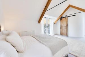 Katil atau katil-katil dalam bilik di Croyde Farm Cottage