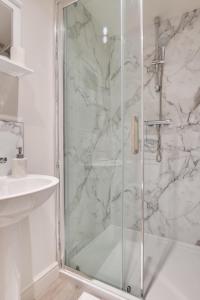 Koupelna v ubytování Grey Vine